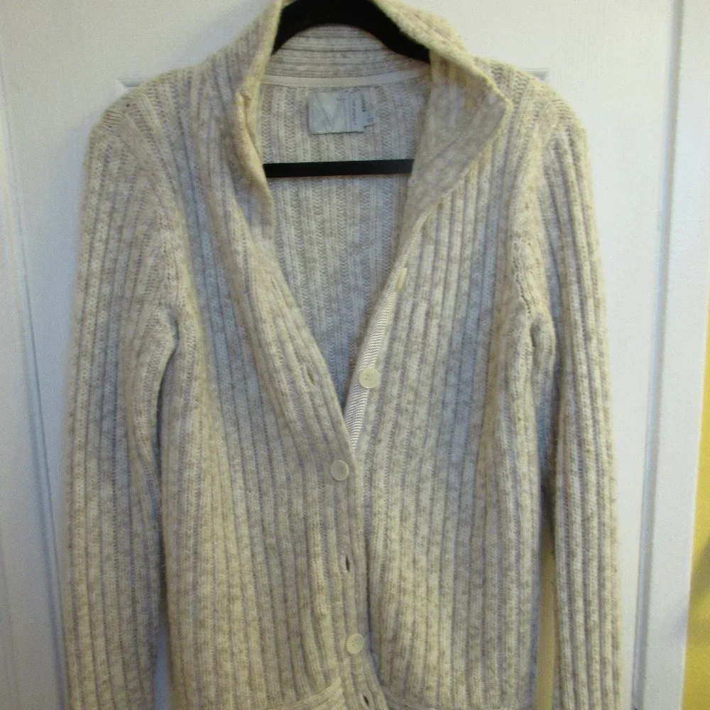 Michael Kors Cable Knit Cardigan, size L